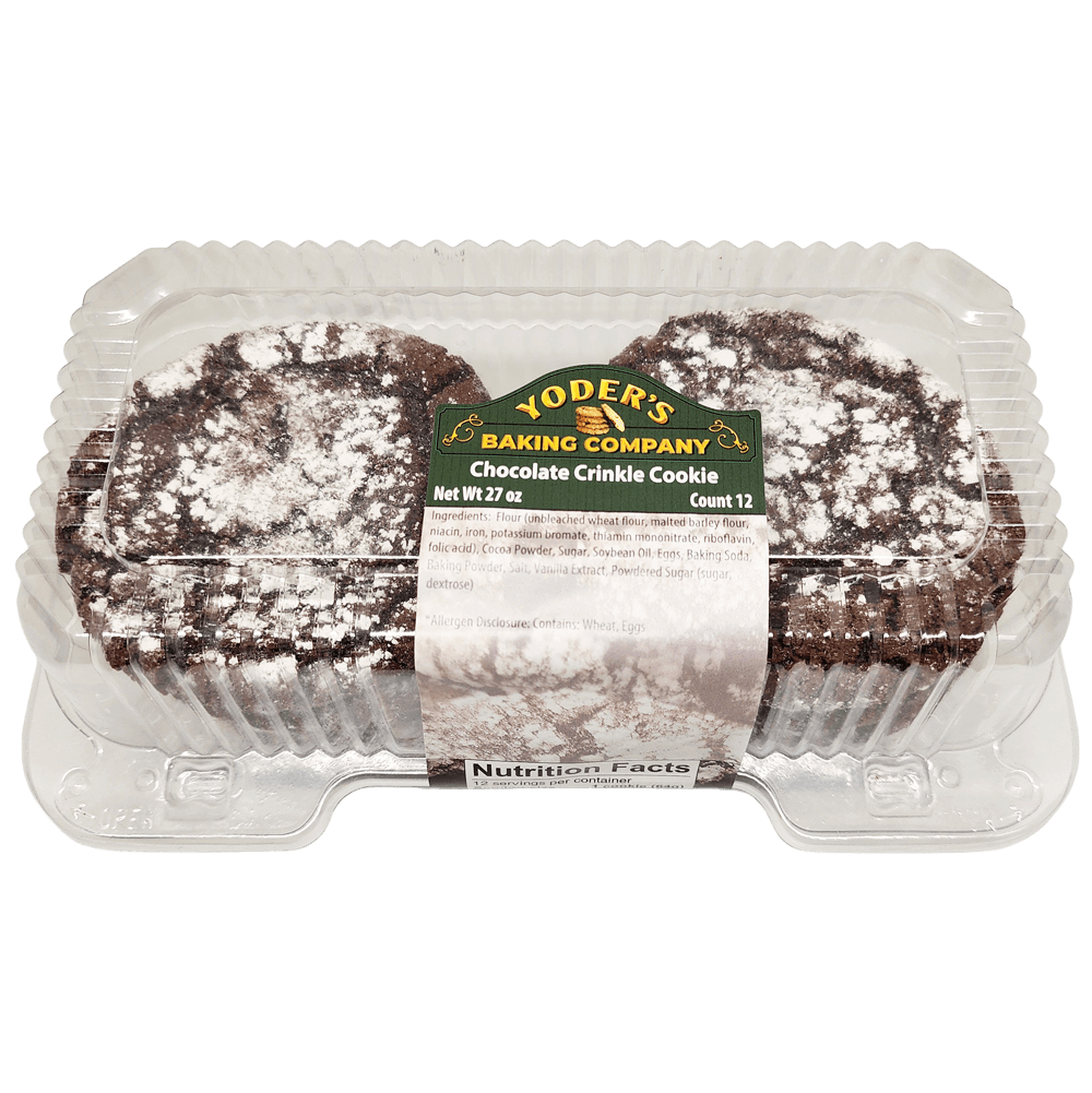 Chocolate Crinkle Cookies